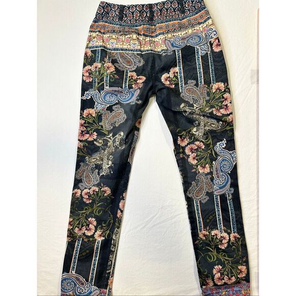 Johnny Was Viva Denim Jean Boho Floral Vintage, size 2 - Picture 6 of 11
